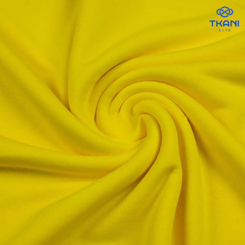 1179. Футер 3нитка. Петля. Ярко-желтый. от Tkani.site