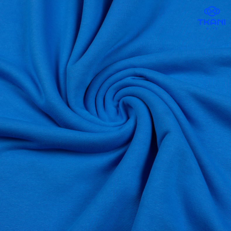 1186. Футер 3нитка. Петля. Шведский синий. от Tkani.site