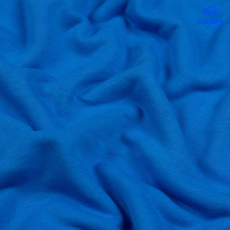 1186. Футер 3нитка. Петля. Шведский синий. от Tkani.site