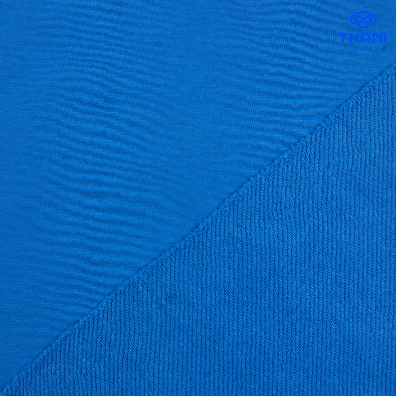 1186. Футер 3нитка. Петля. Шведский синий. от Tkani.site