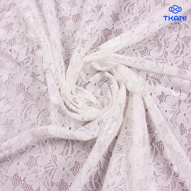 1192. Гипюр. Молочный. Уценка!!! от Tkani.site