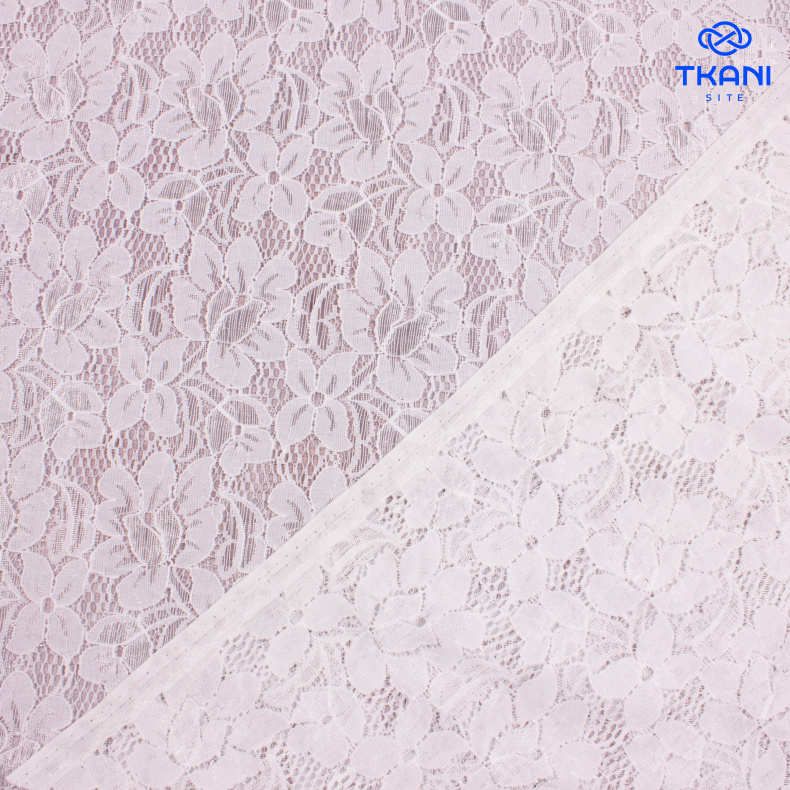 1192. Гипюр. Молочный. Уценка!!! от Tkani.site