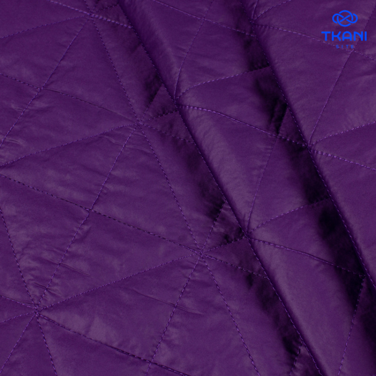 1197. Курточная стежка на синтепоне. Фиолетовый.