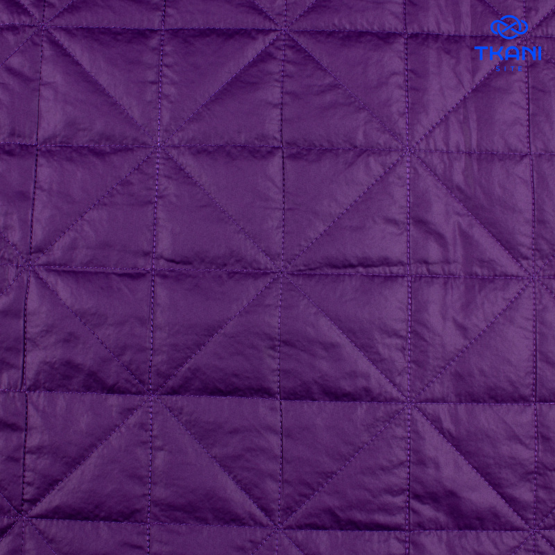 1197. Курточная стежка на синтепоне. Фиолетовый.