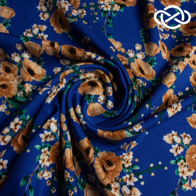 20336. Штапель. Принт. от Tkani.site