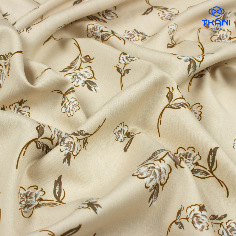 75451. Штапель. Принт. от Tkani.site