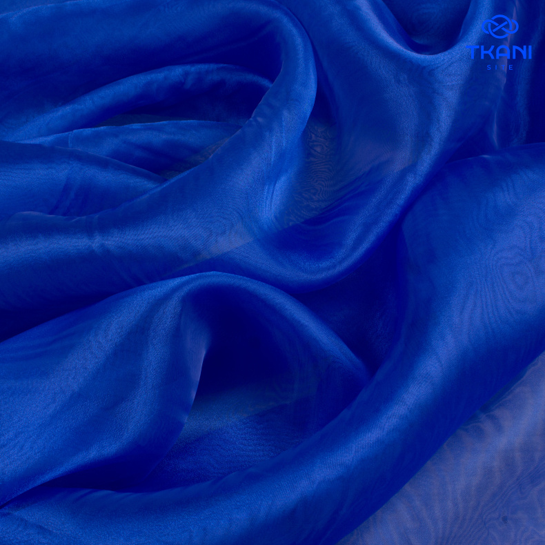 2159. Органза. Азурин от Tkani.site