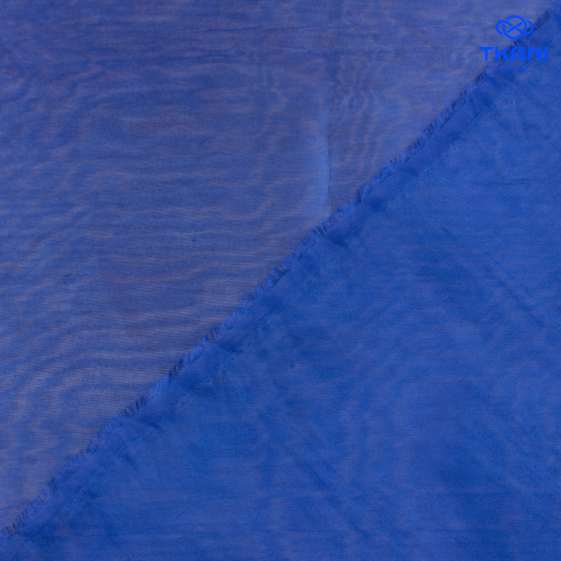 2159. Органза. Азурин от Tkani.site