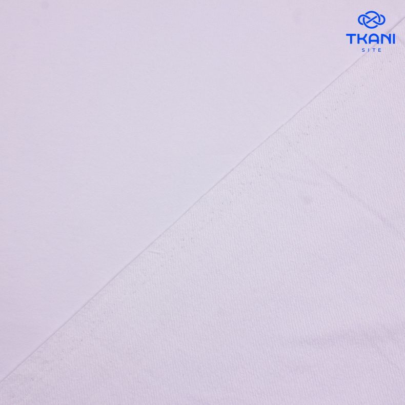 2163. Футер 2х нитка. Петля. Белый от Tkani.site