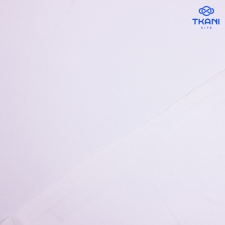 2170. Кулирная гладь. Пенье. Белый от Tkani.site