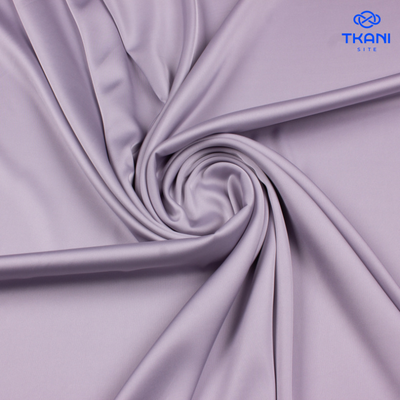 2173. Искусственный шелк. Армани. Серый жемчуг от Tkani.site