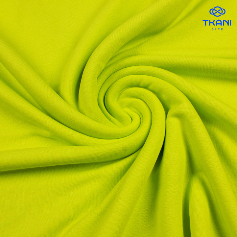 2189. Футер 3нитка. Петля. Киви-колада от Tkani.site