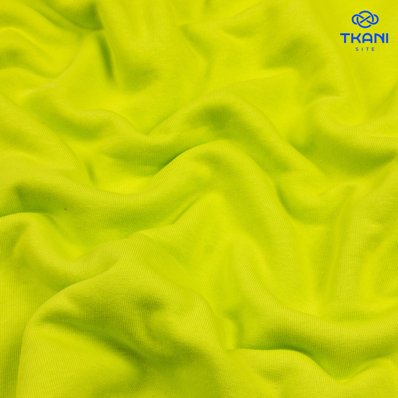 2189. Футер 3нитка. Петля. Киви-колада от Tkani.site