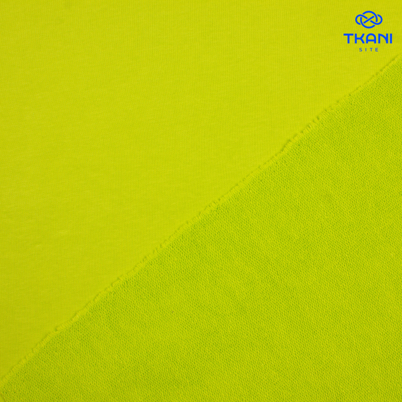 2189. Футер 3нитка. Петля. Киви-колада от Tkani.site