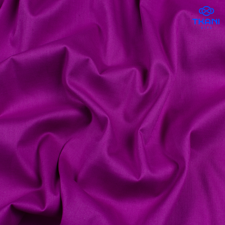 78595. Поплин. Хлопок. Фиолетовый. Уценка!!! от Tkani.site