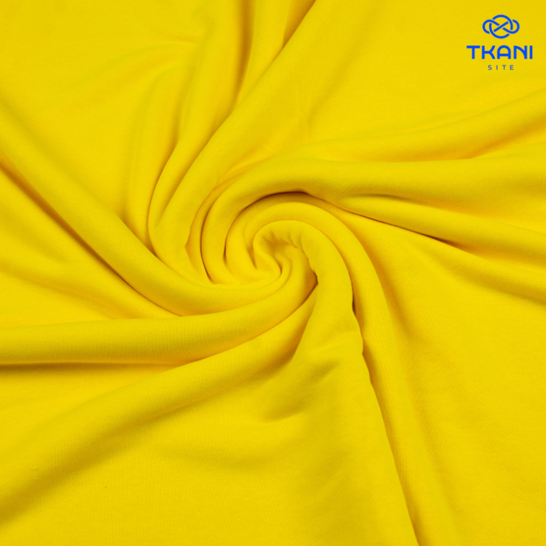 1205. Футер 3нитка. Петля. Желтый. от Tkani.site