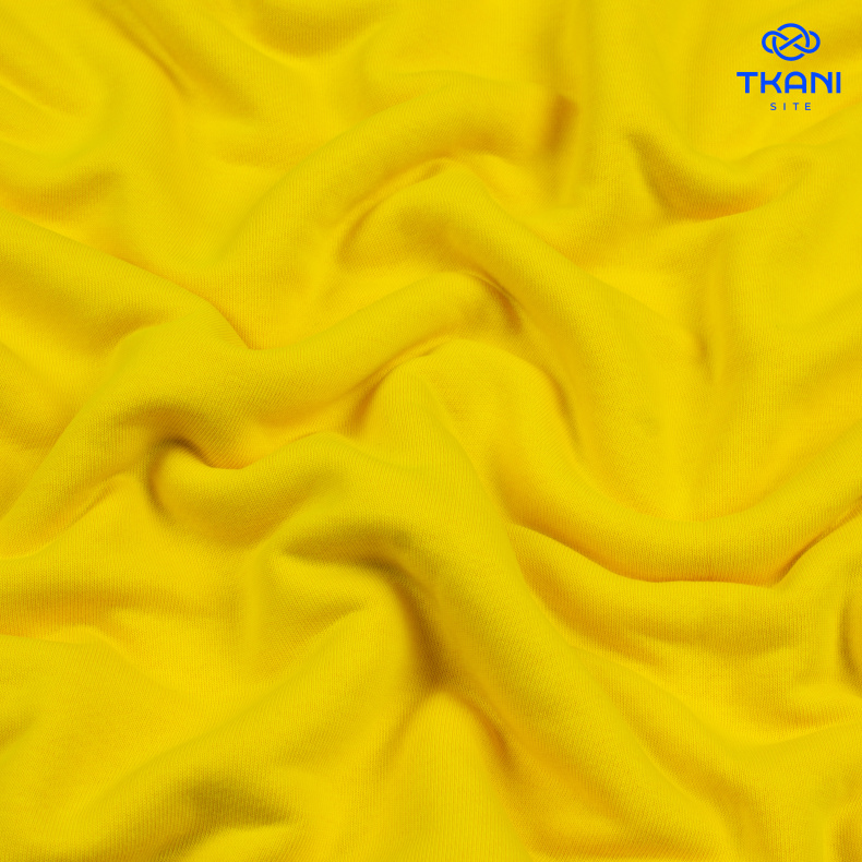 1205. Футер 3нитка. Петля. Желтый. от Tkani.site