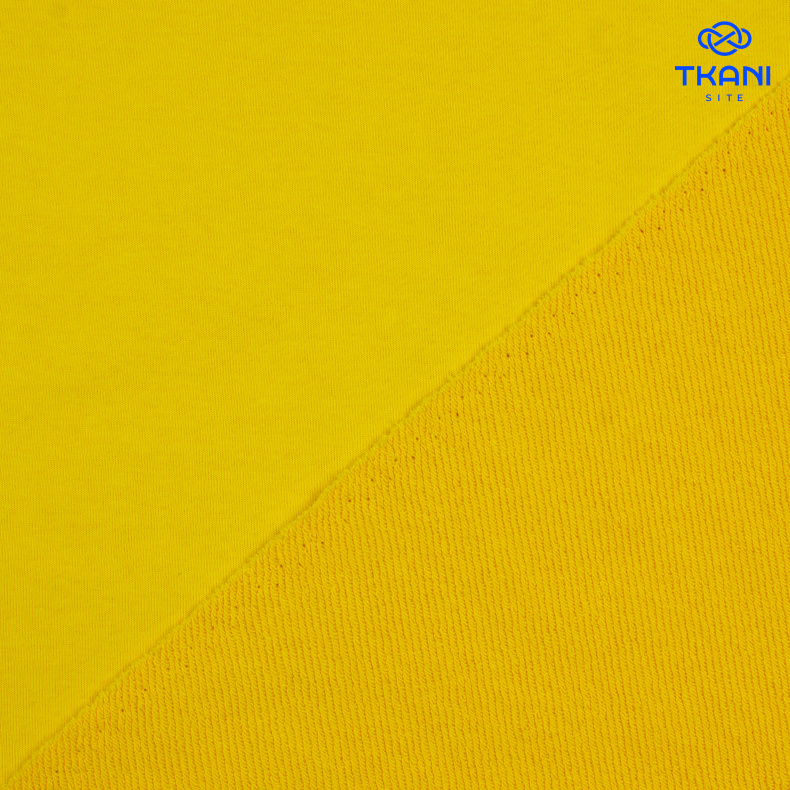 1205. Футер 3нитка. Петля. Желтый. от Tkani.site