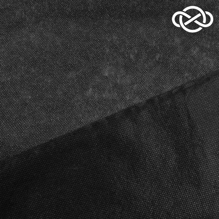 21255. Клеевой флизелин. Черный. - фото 2