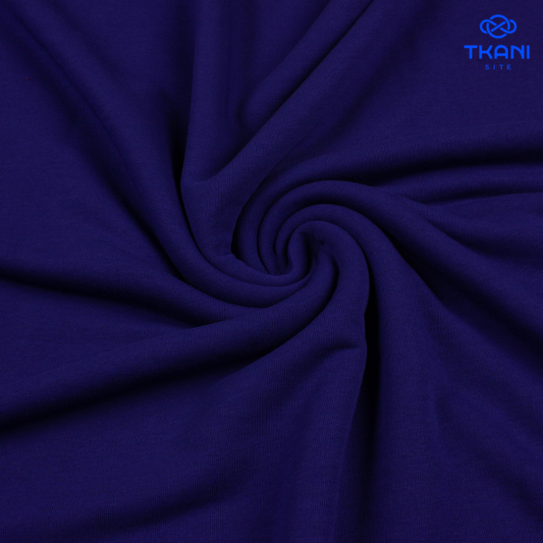 1215. Футер 3нитка. Петля. Королевский синий. Уценка!!! от Tkani.site