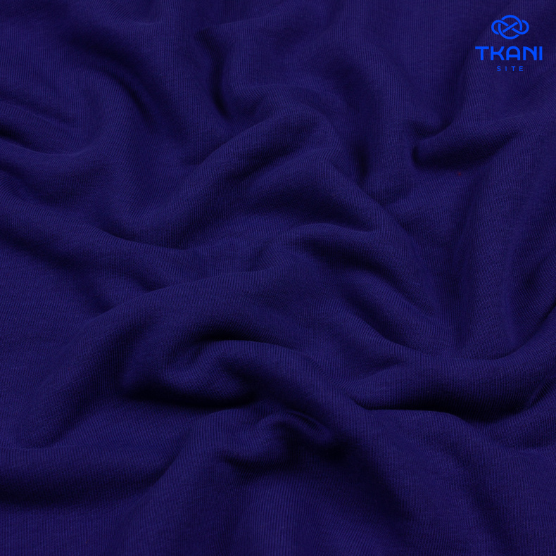 1215. Футер 3нитка. Петля. Королевский синий. Уценка!!! от Tkani.site