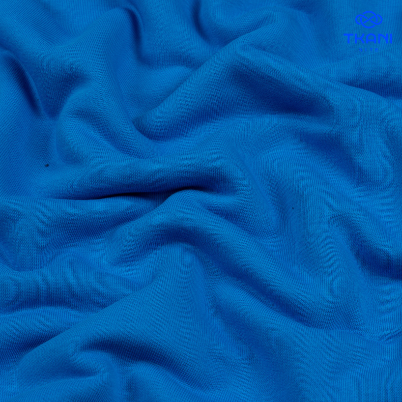 1220. Футер 3нитка. Петля. Миконос синий. от Tkani.site