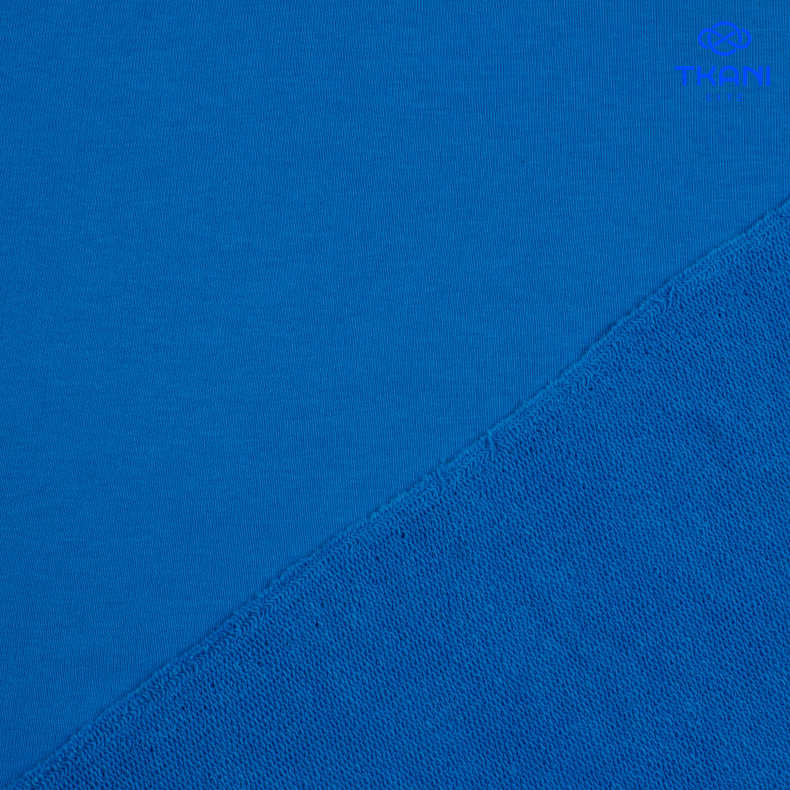 1220. Футер 3нитка. Петля. Миконос синий. от Tkani.site