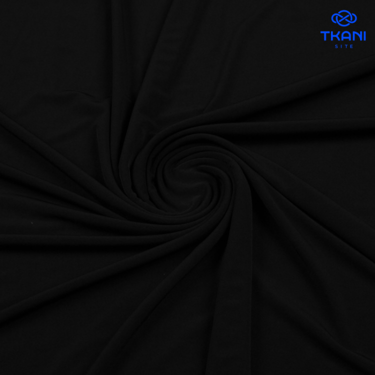 1243. Трикотажное полотно. Масло. Черный