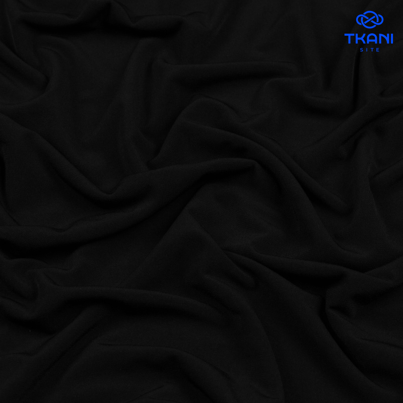 1243. Трикотажное полотно. Масло. Черный