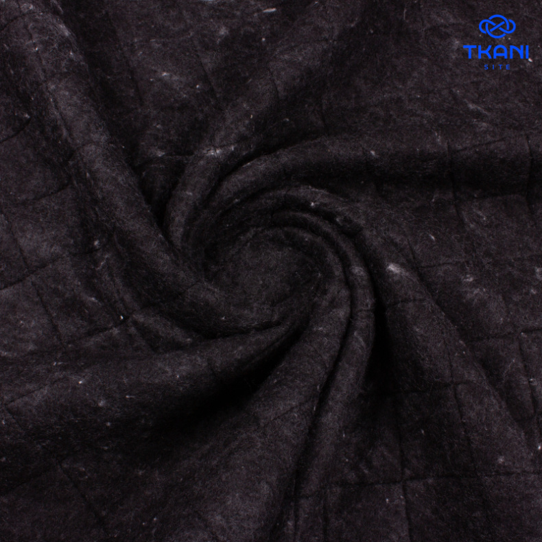 78422. Стеганый шерстипон на нетканом полотне. от Tkani.site