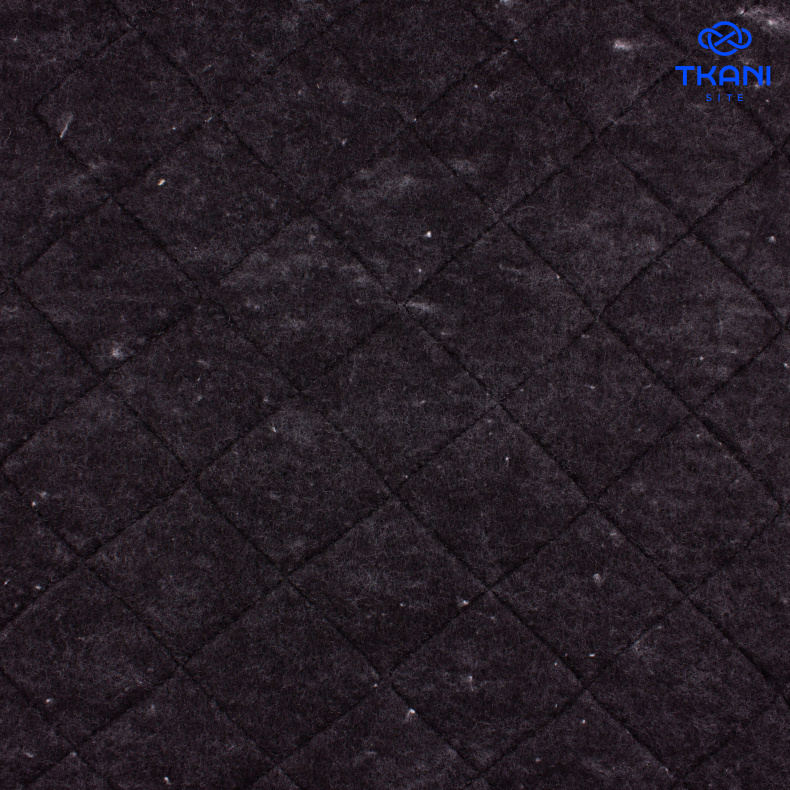 78422. Стеганый шерстипон на нетканом полотне. от Tkani.site