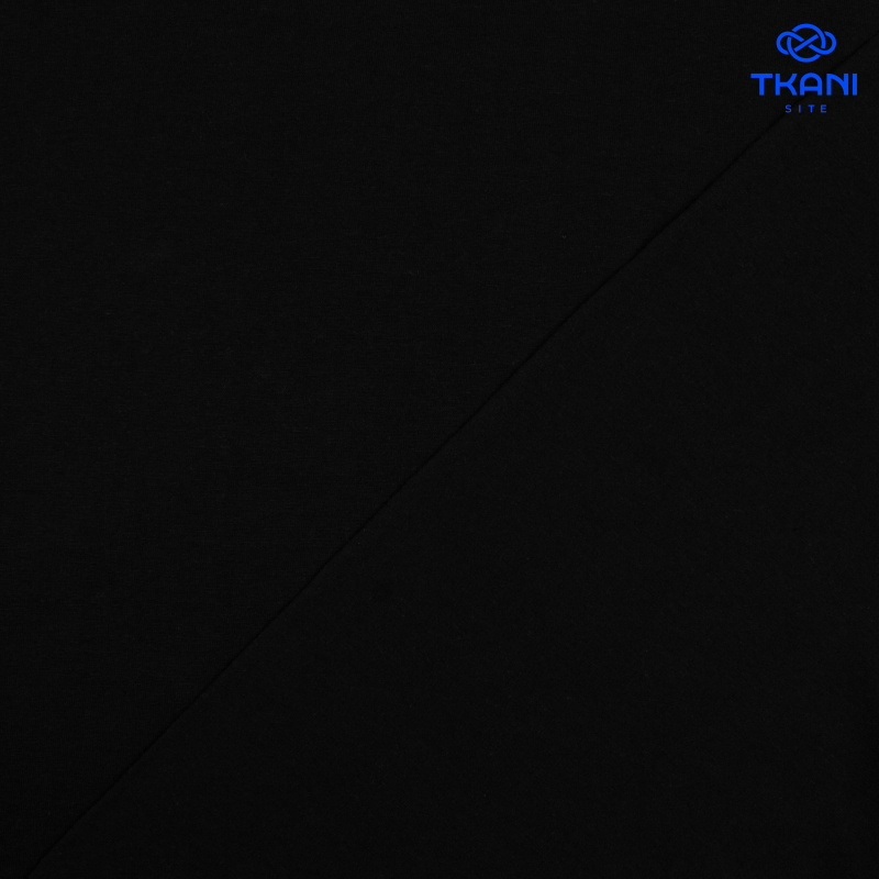 1245. Кулирная гладь. Чулок. Черный.