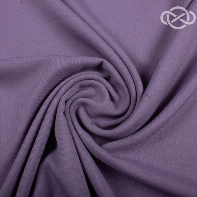 22161. Костюмная поливискоза.Имитация Пике. Lavender Grey. от Tkani.site