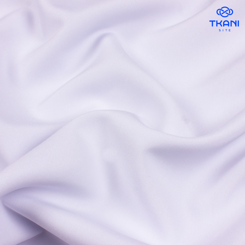 1265. Костюмная. Габардин. Белый. Уценка!!!