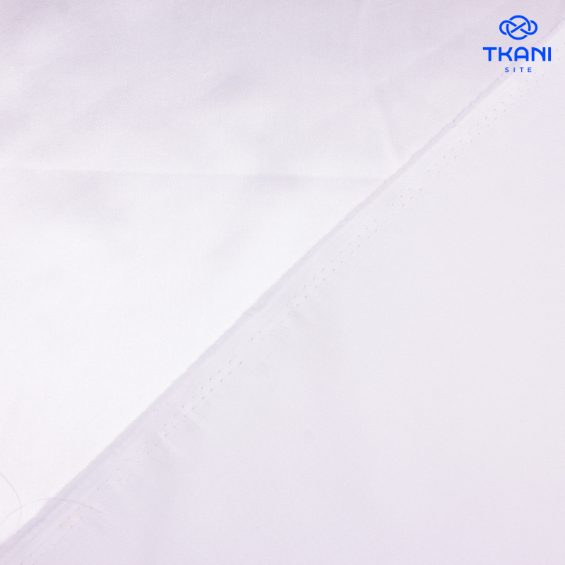 1266. Плательный атлас. Белый.