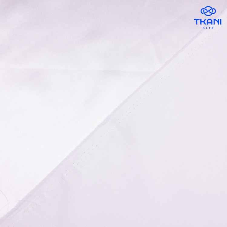 1266. Плательный атлас. Белый. - фото 2