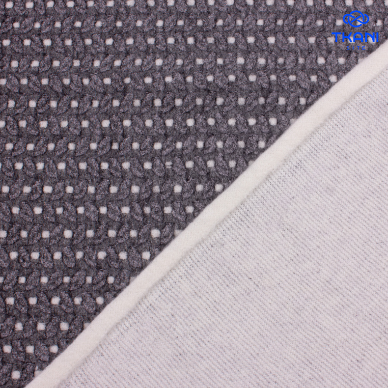 74427-1. Гипюр с хлопком дублированный ангорой от Tkani.site