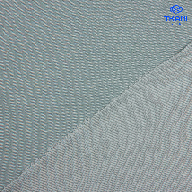 1270. Трикотажное полотно. Лакоста. Ледяное утро. от Tkani.site