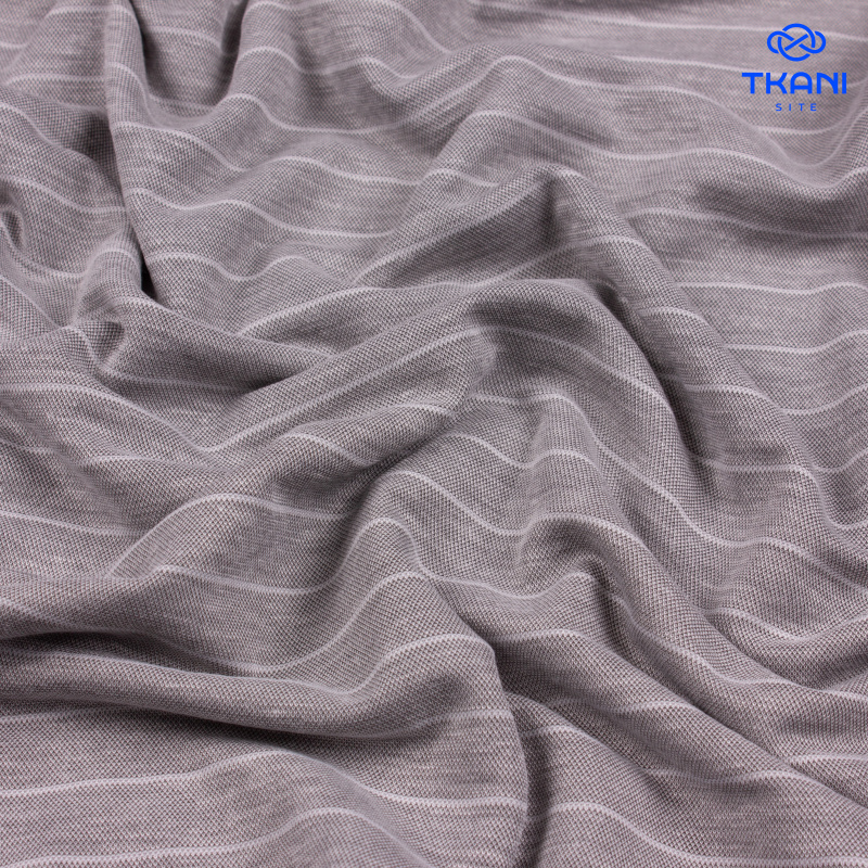 1275. Трикотажное полотно. Лакоста. В полоску.