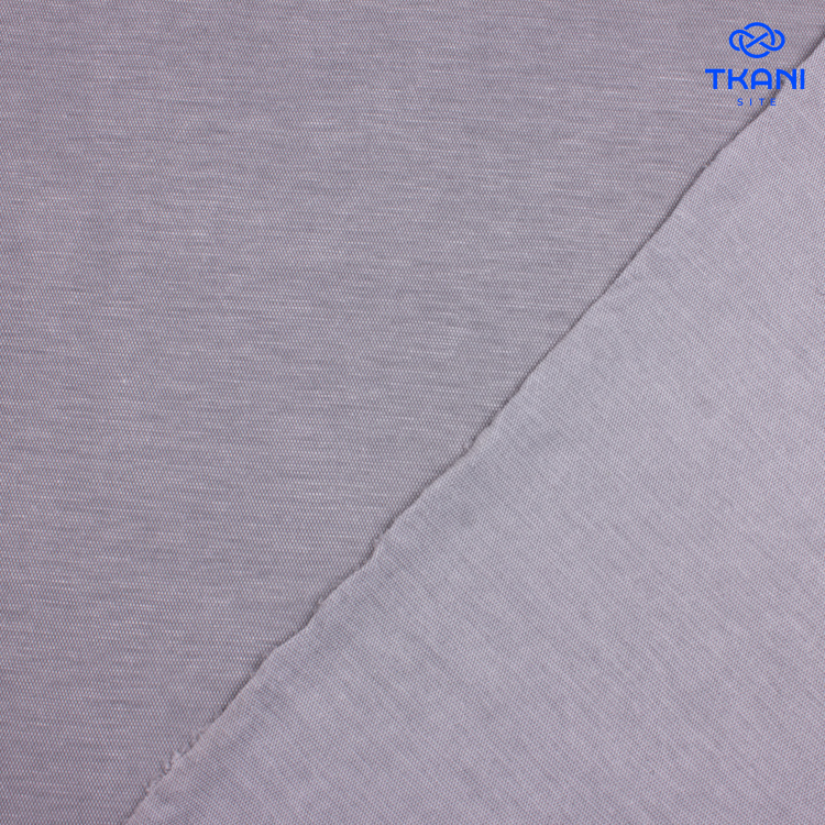 1276. Трикотажное полотно. Лакоста. Призрачно-серый. - фото 2