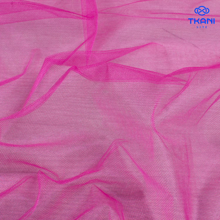 1286. Сетка средней жесткости. Розовый. - фото 1