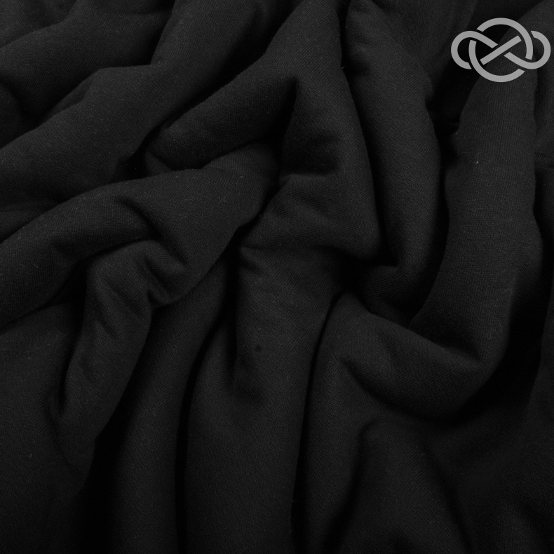 23120. Футер 2нитка. Пенье. Турция. Navy. от Tkani.site