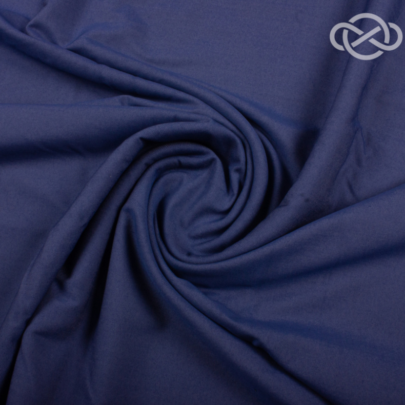 23248. Tencel. Тонкая джинса. Синий меланж. от Tkani.site