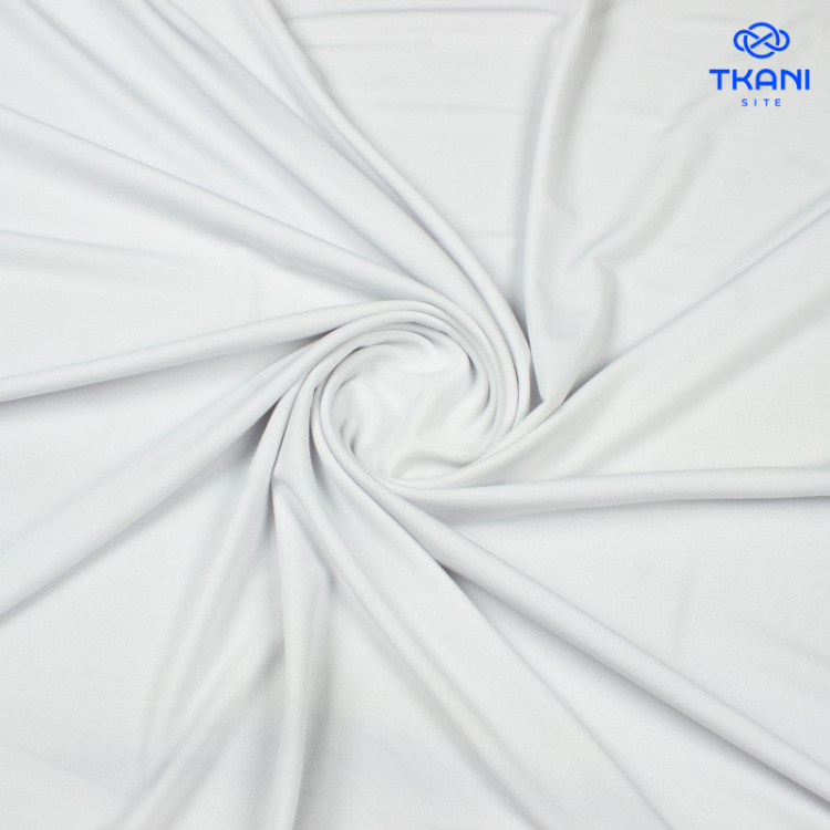 73019. Трикотажное полотно. Масло. Белый. Уценка!!!