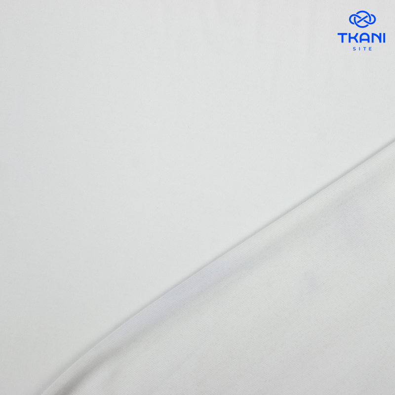 73019. Трикотажное полотно. Масло. Белый. Уценка!!!