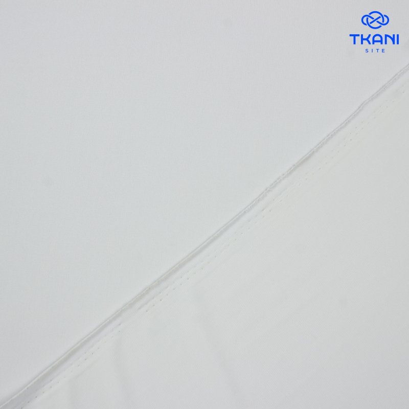 90658. Трикотажное полотно. Масло. Белый