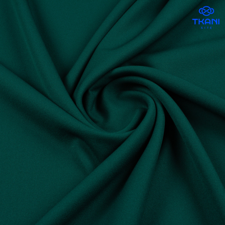 1310. Плательная. Бари креп. Папоротник.