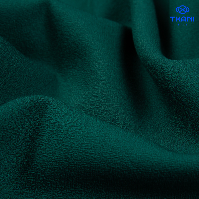 1310. Плательная. Бари креп. Папоротник.