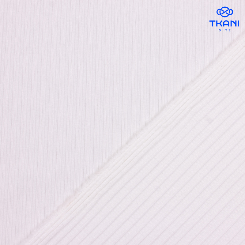 1320. Трикотажное полотно. Лапша. Молочный.