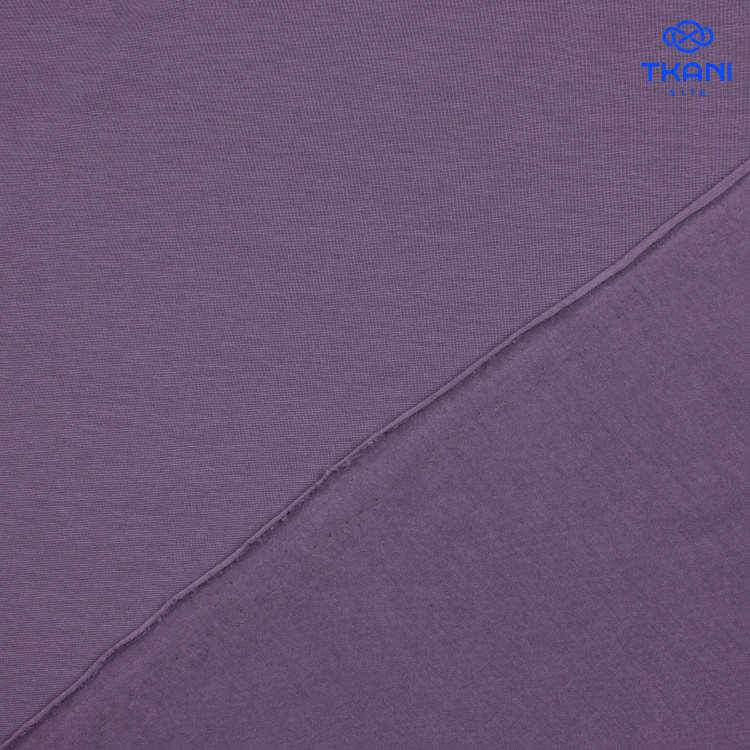 1322. Кулирная гладь. Модал. Лавандовый дым. - фото 2